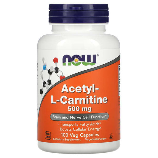 NOW Acetyl L Carnitine 500