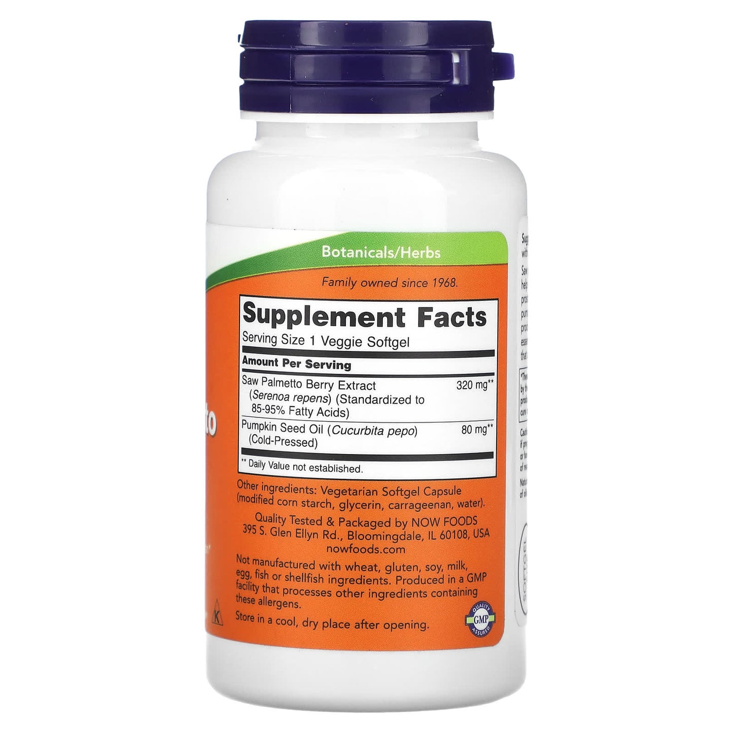 NOW Foods Saw Palmetto Extract