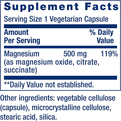 Life Extension Magnesium Caps