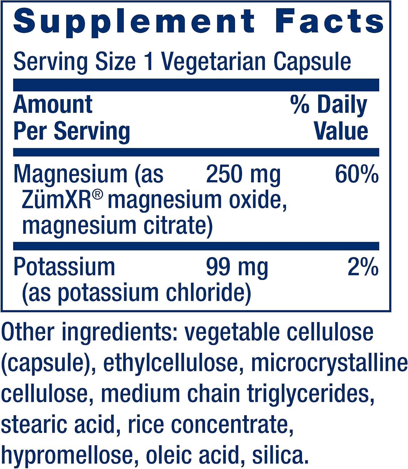 Life Extension Potassium with Extend-Release Magnesium