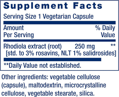 Life Extension Rhodiola Extract