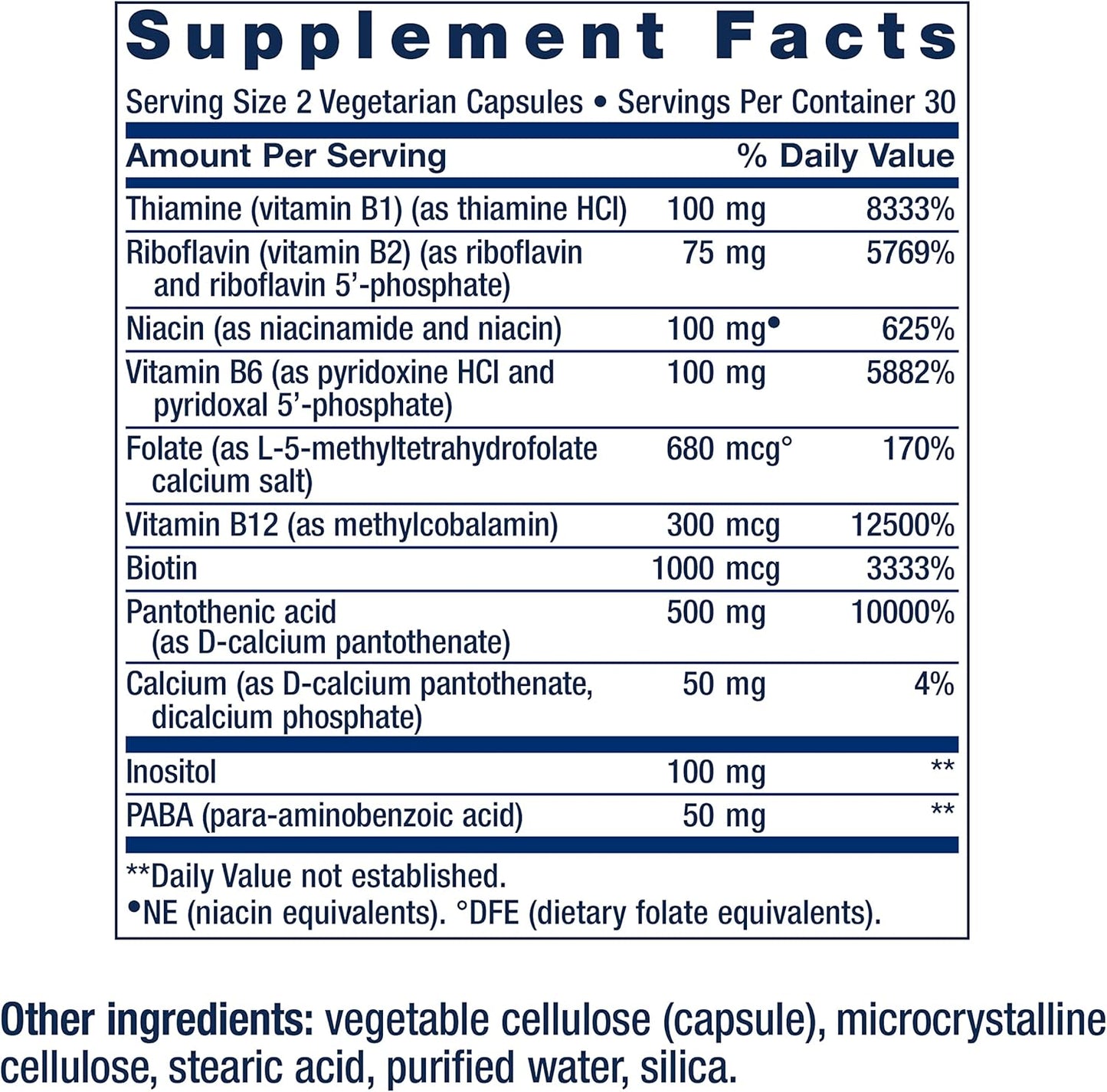 Life Extension BioActive Complete B-Complex