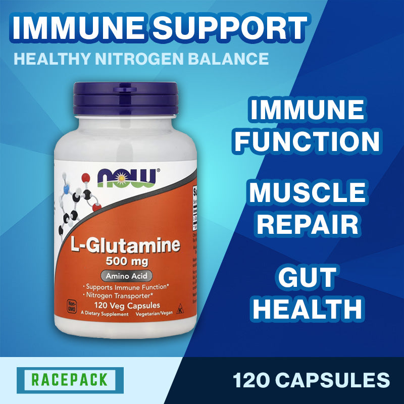 NOW Foods L-Glutamine 500 mg