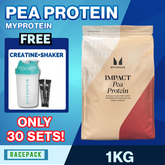 MyProtein Pea Protein Isolate 2.5kg with Shaker and Creatine Sachet