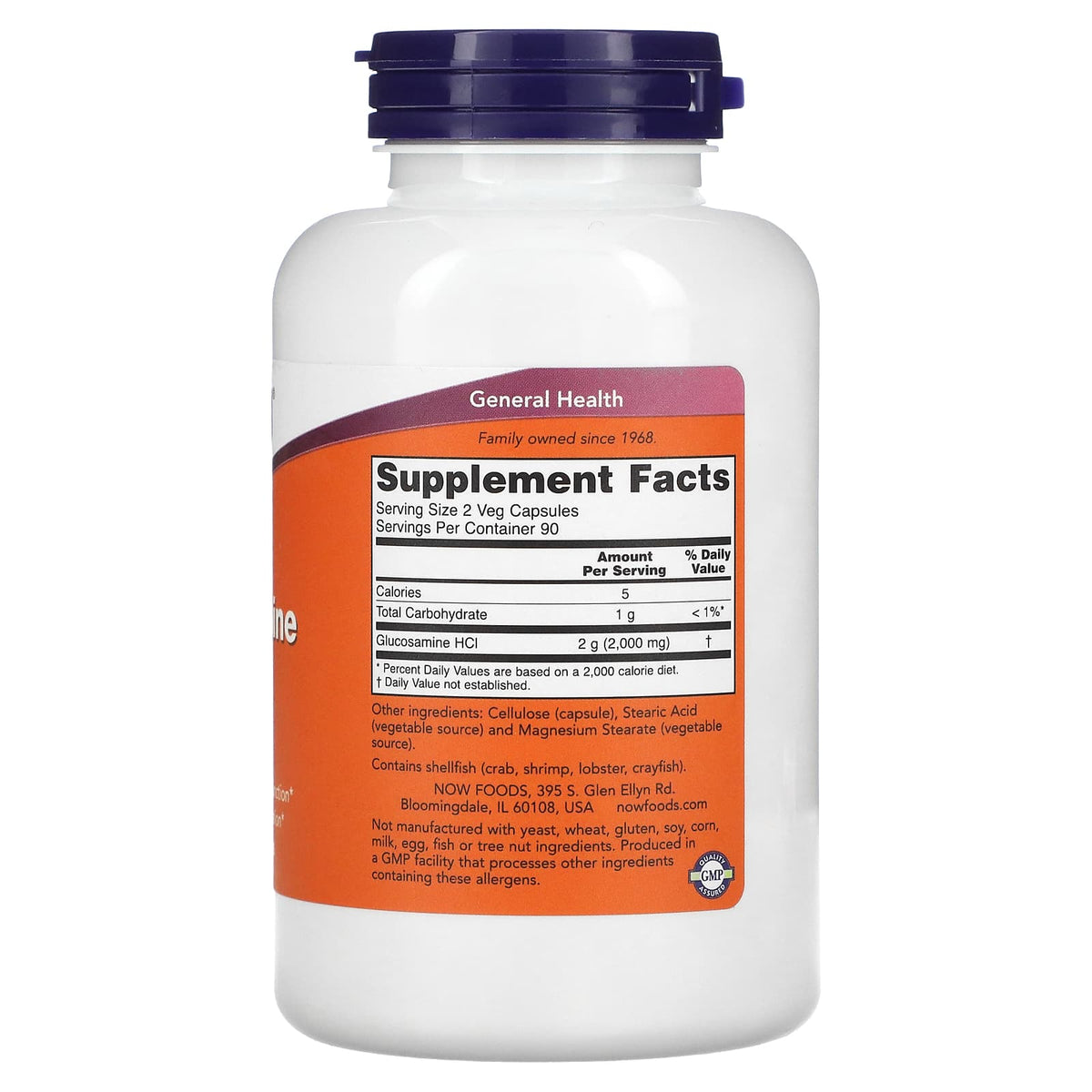 NOW Glucosamine 1000 180 Caps