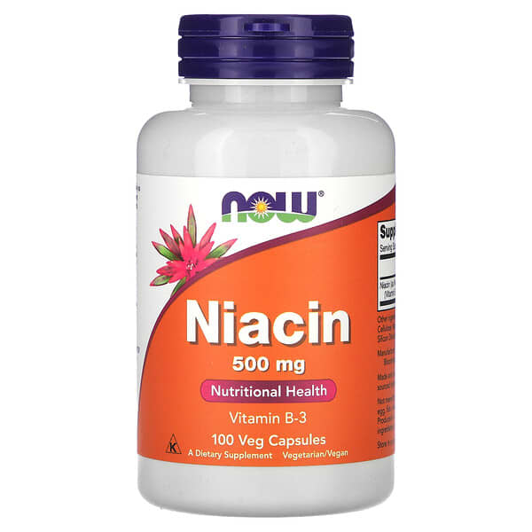 NOW niacin tablets