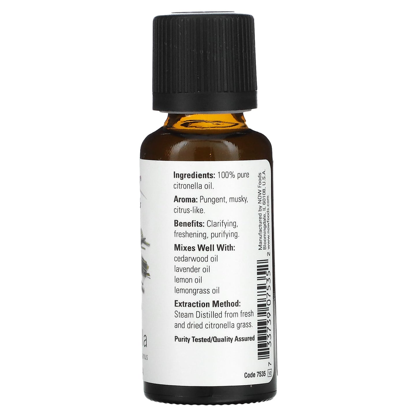 NOW Essential Oils Citronella Oil