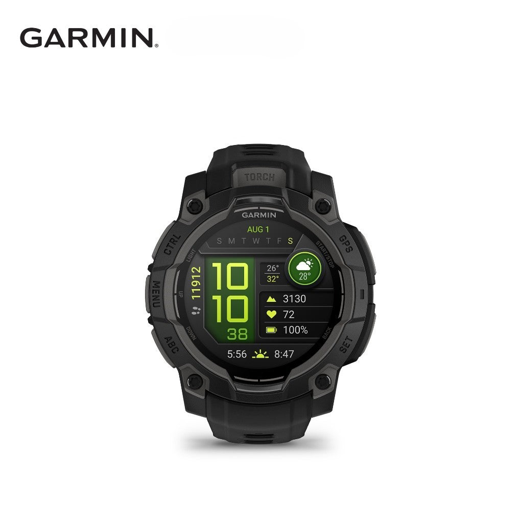 [2 Years Warranty] GARMIN Instinct 3 (Solar / Normal) - Rugged GPS Smartwatch
