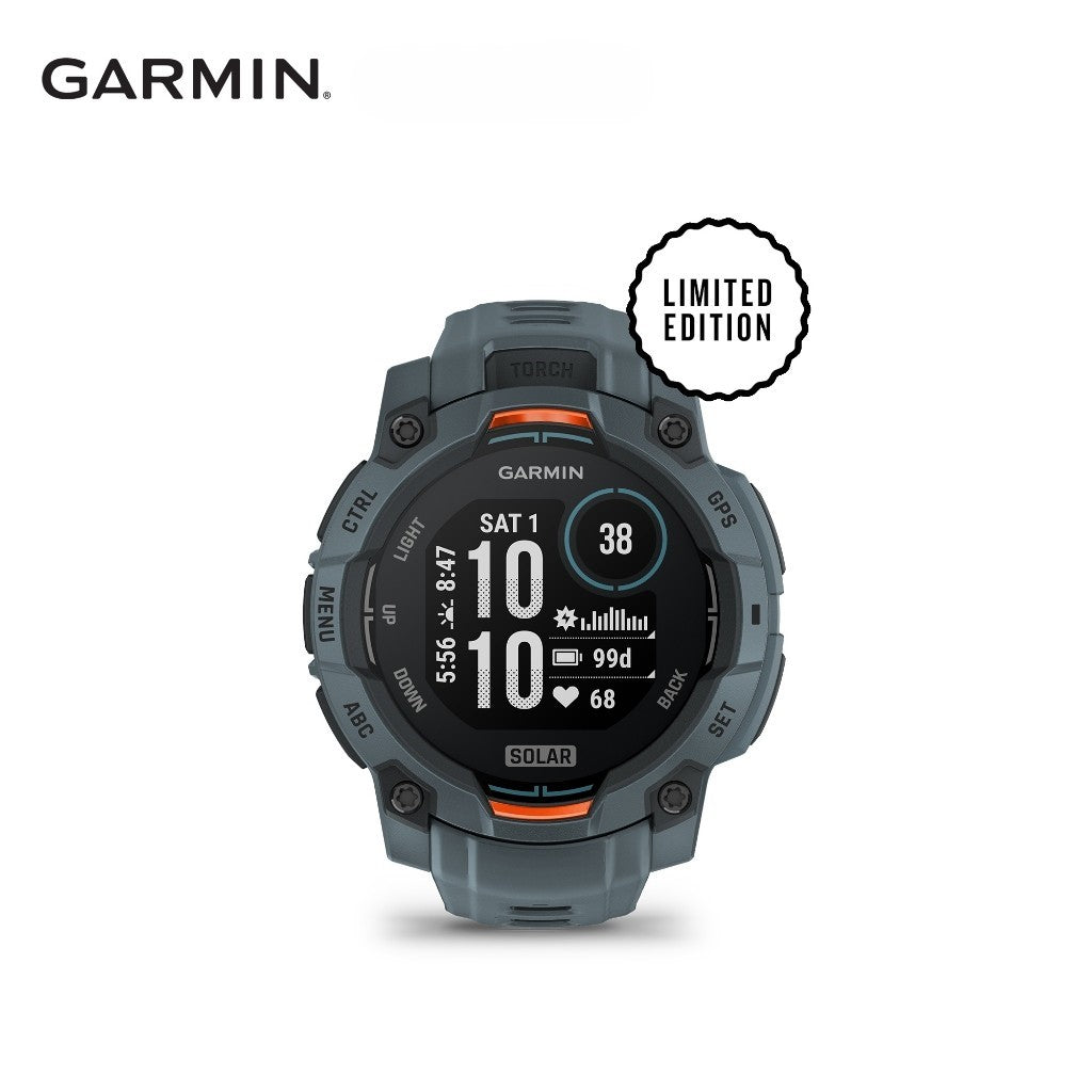 [2 Years Warranty] GARMIN Instinct 3 (Solar / Normal) - Rugged GPS Smartwatch