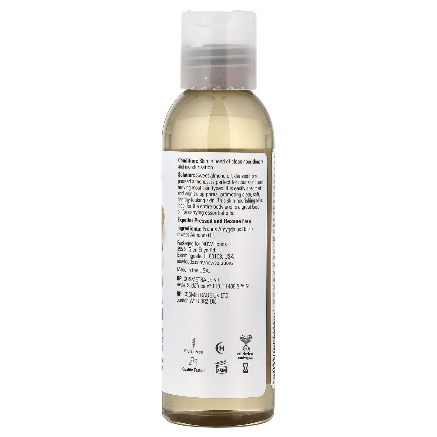 NOW Solutions Almond Oil