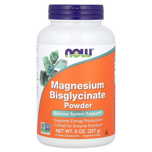 NOW Magnesium Bisglycinate Powder