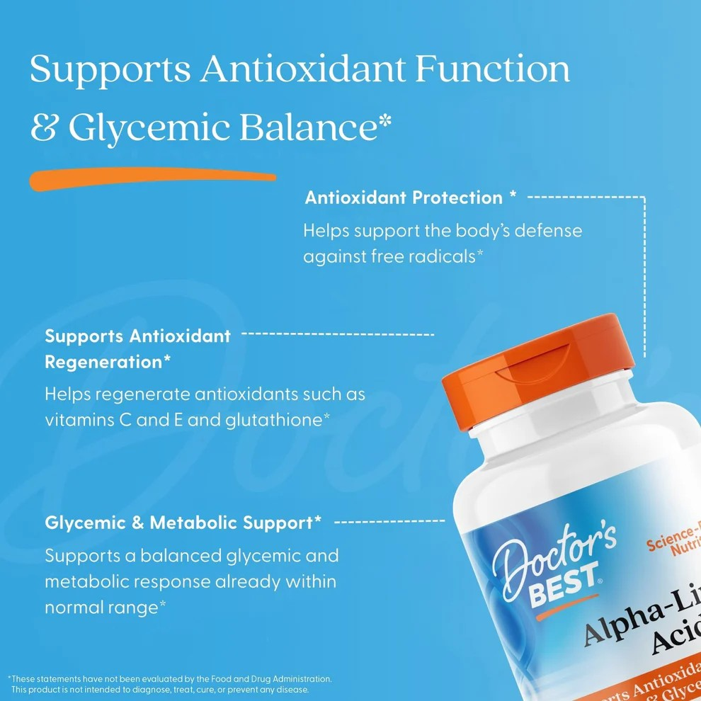 Doctor's Best Alpha-Lipoic Acid 600