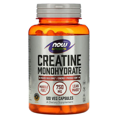 NOW Sports Creatine Monohydrate 120 Caps