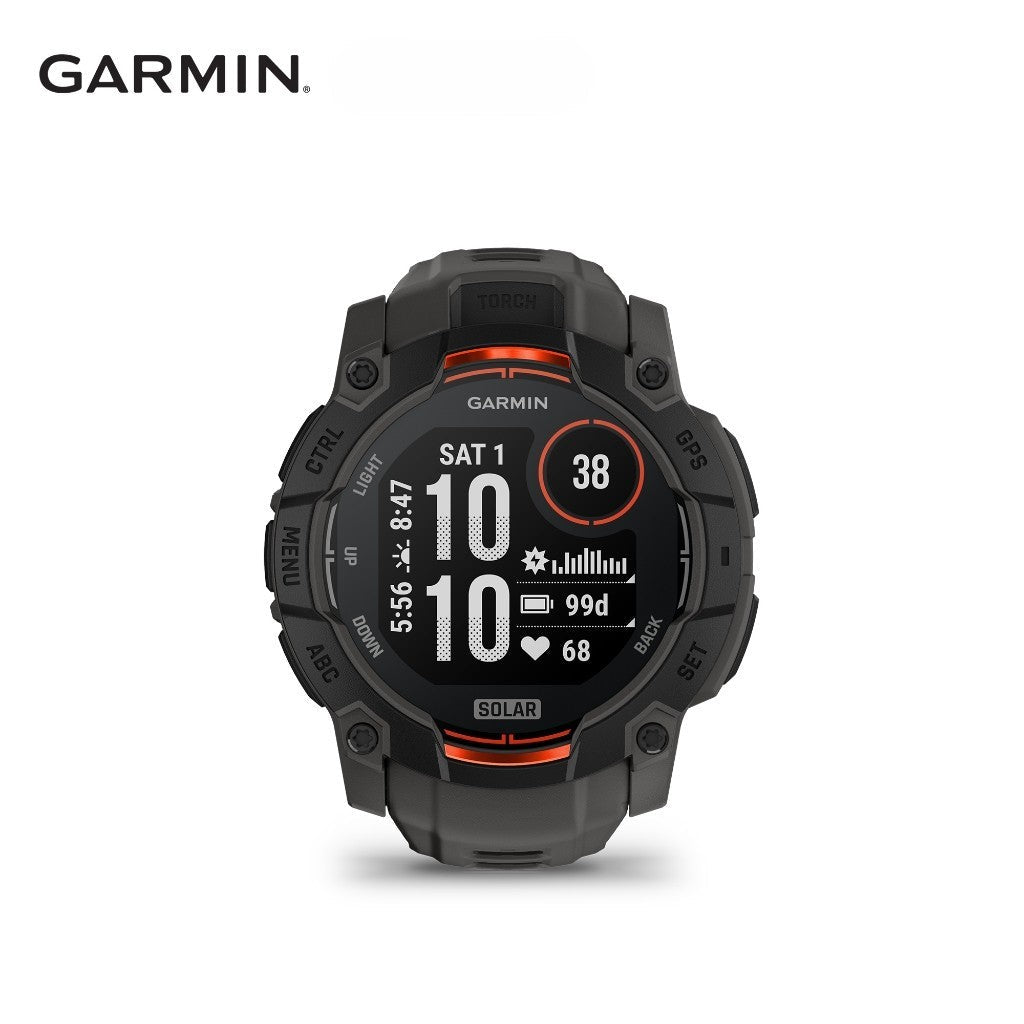 [2 Years Warranty] GARMIN Instinct 3 (Solar / Normal) - Rugged GPS Smartwatch
