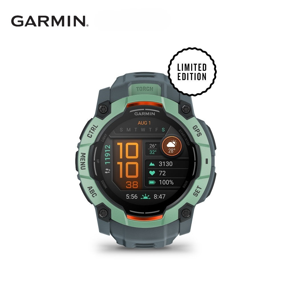 [2 Years Warranty] GARMIN Instinct 3 (Solar / Normal) - Rugged GPS Smartwatch