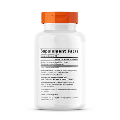 Doctor's Best Astaxanthin with AstaReal