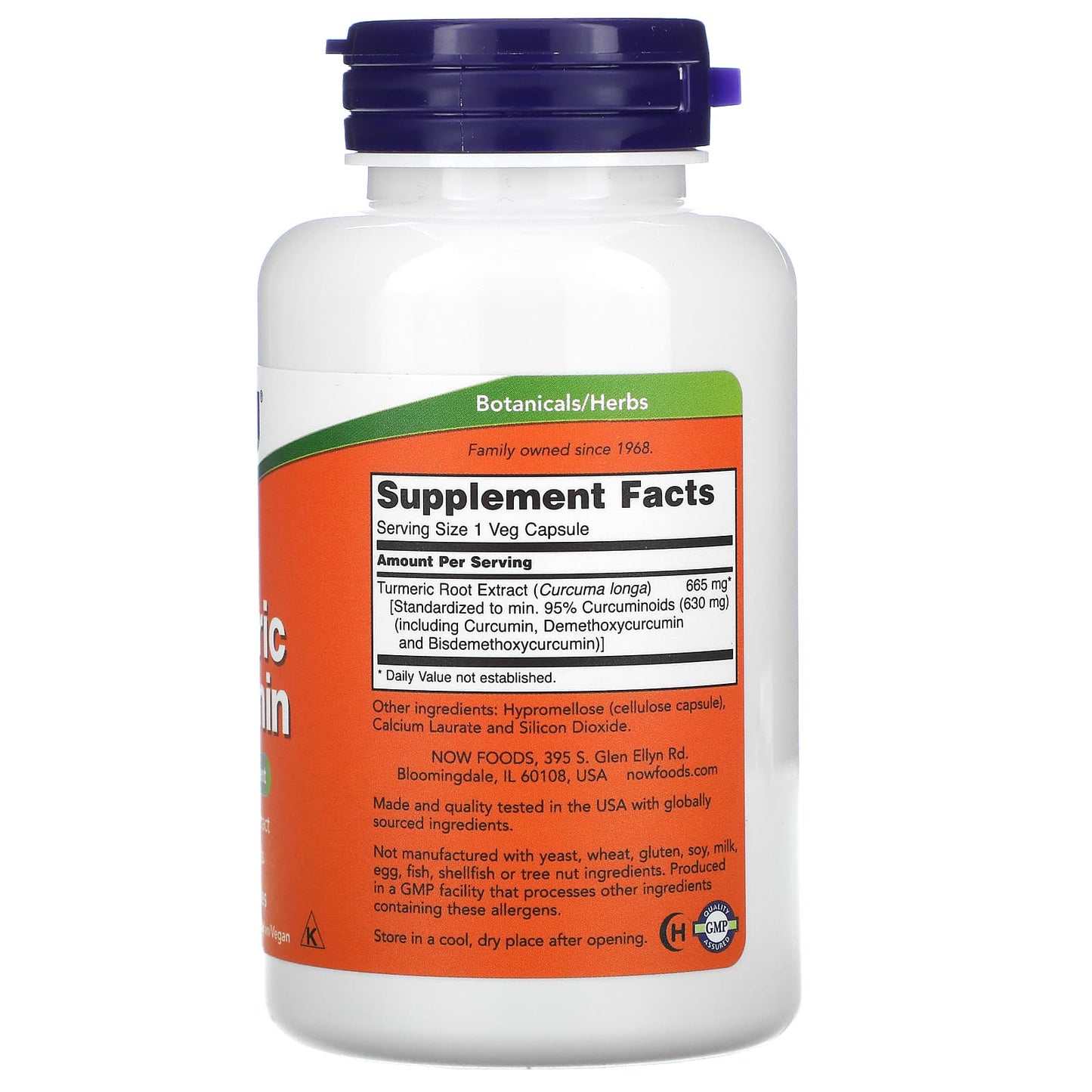 NOW Turmeric Curcumin