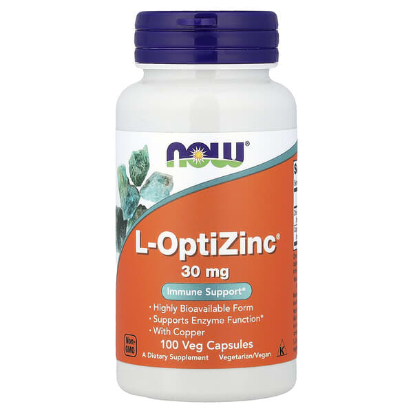 NOW L-optizinc capsules