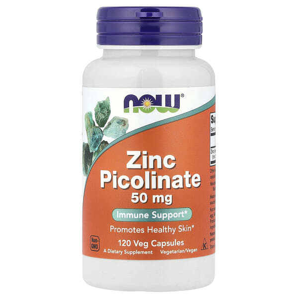 NOW zinc picolinate capsules