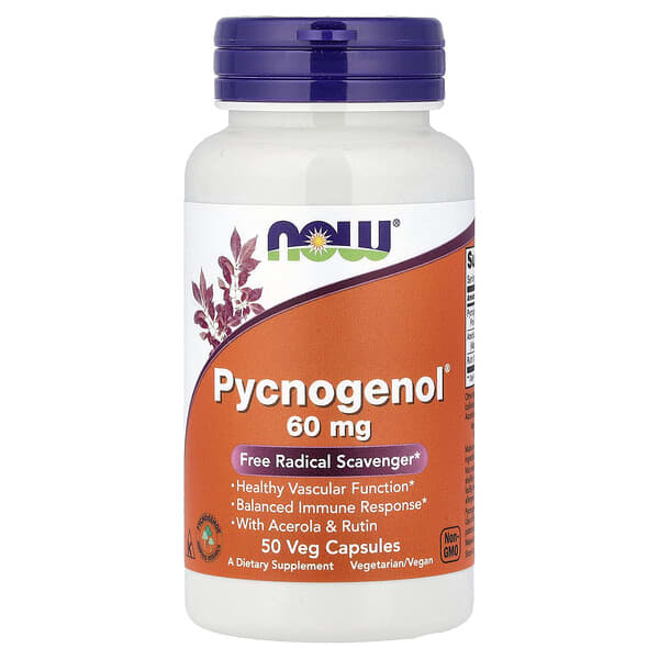 NOW pycnogenol capsules