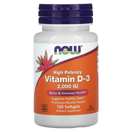 NOW Vitamin D 3 120 Ct