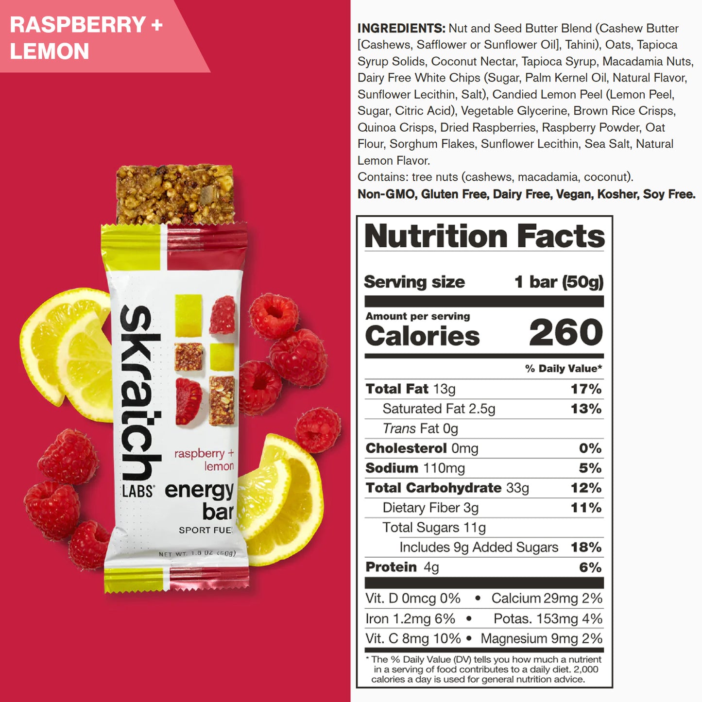 Skratch Labs Energy Bar 3/6 Pack