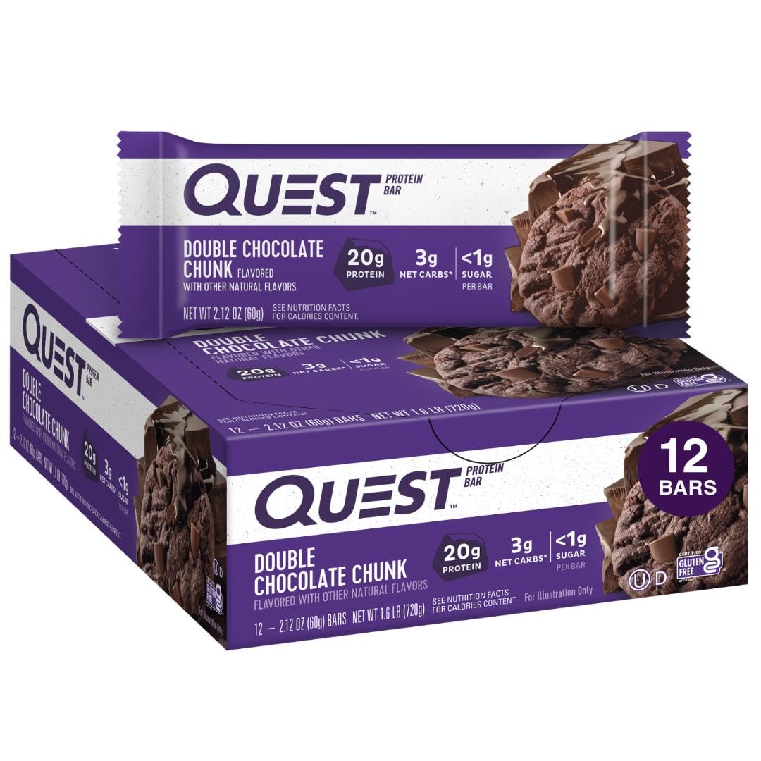 QUEST Nutrition Protein Bar – Low-Carb, High-Protein Snack for Healthy Diets