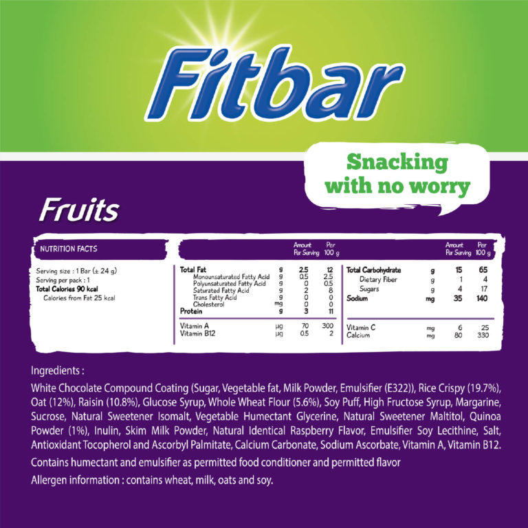 FITBAR Multigrain Energy Bar