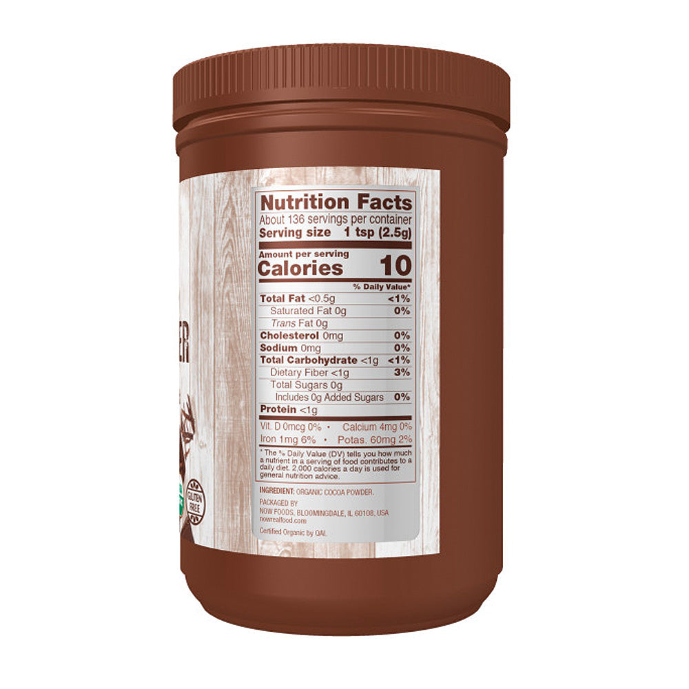 NOW Foods Cocoa Powder 340/397g