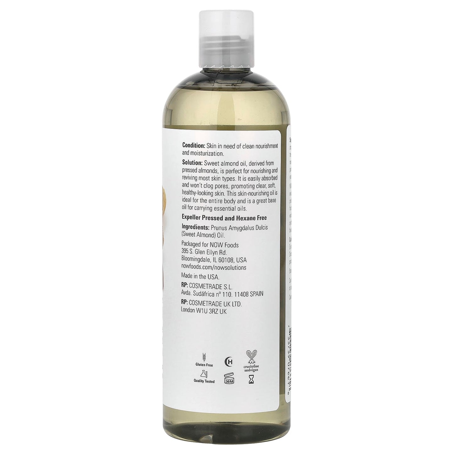 NOW Solutions Sweet Almond Oil