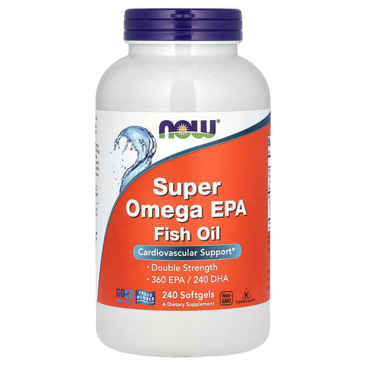 NOW Super Omega Epa Fish Oil 240 Ct