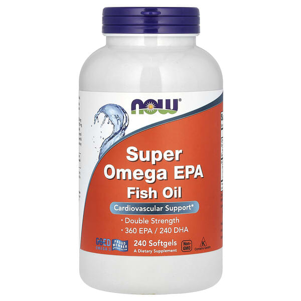 NOW super omega EPA fish oil softgels
