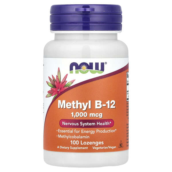 NOW Methyl B12 100 Loz