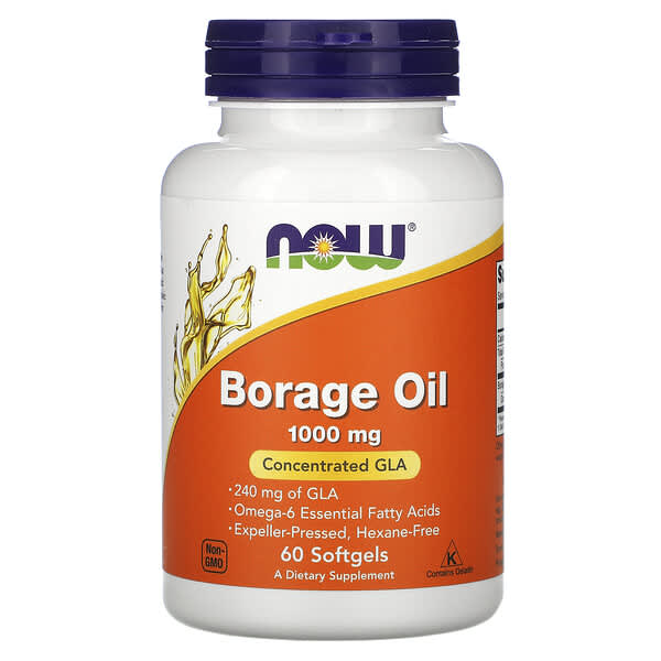 NOW borage oil softgels