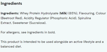 MyProtein 透明乳清分离蛋白粉