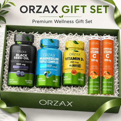 Wellness Gift Set by Orzax Nutrition