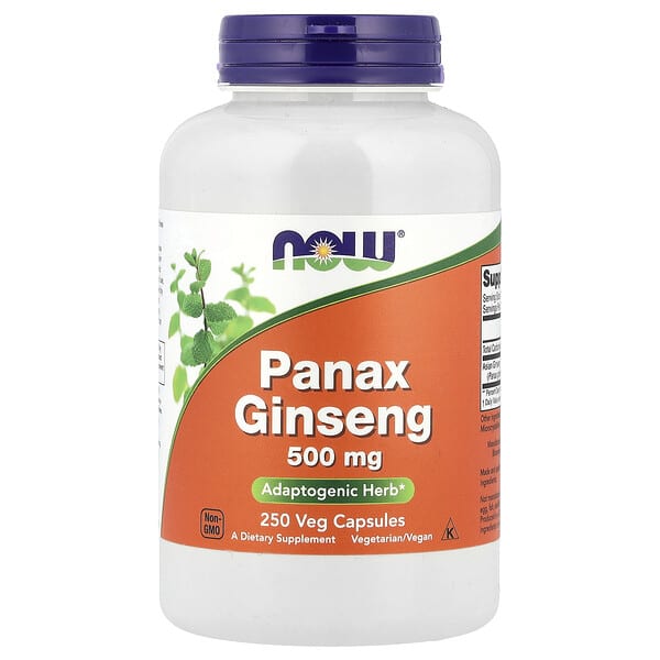 NOW Foods panax ginseng extract capsules