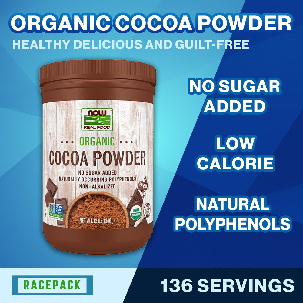 NOW Foods Cocoa Powder 340/397g