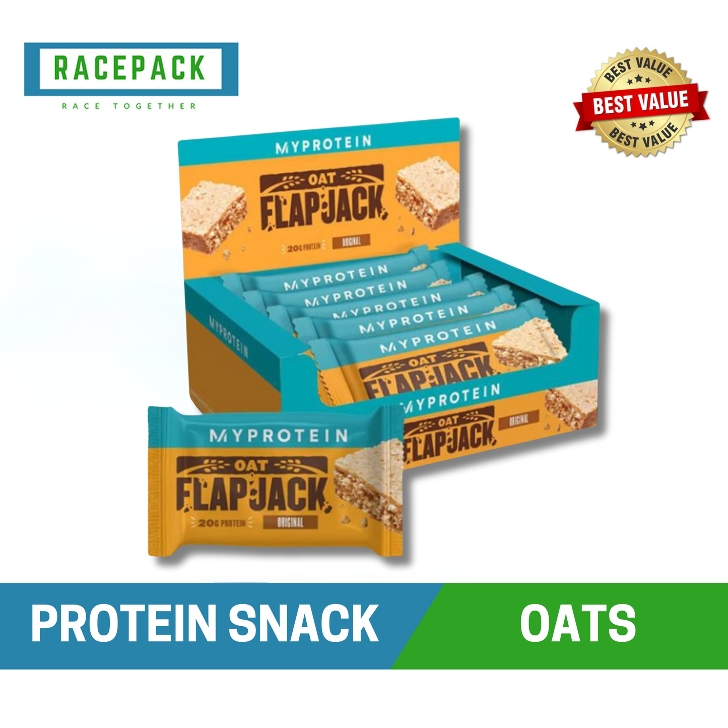 MyProtein Flapjack Oat 12 Pack