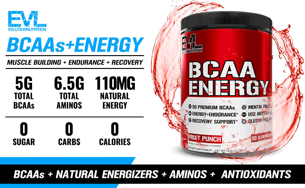 EVLution BCAA energy powder