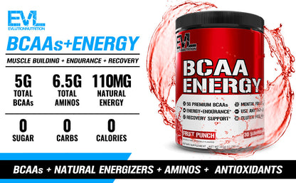 EVLution BCAA energy powder