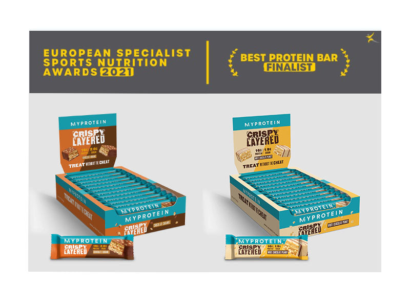 MyProtein Crispy Layered Bar 12 Pack