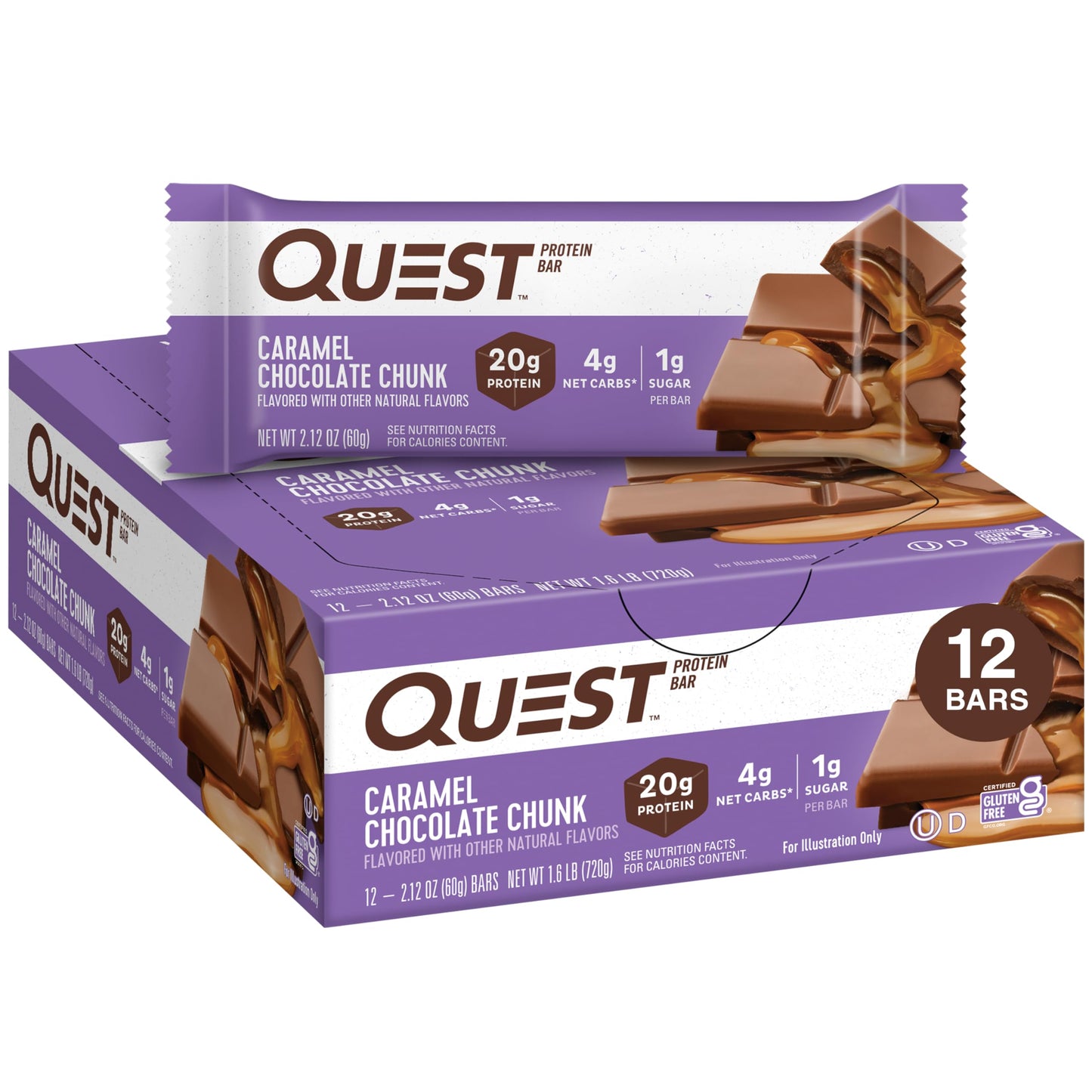 QUEST Nutrition Protein Bar – Low-Carb, High-Protein Snack for Healthy Diets