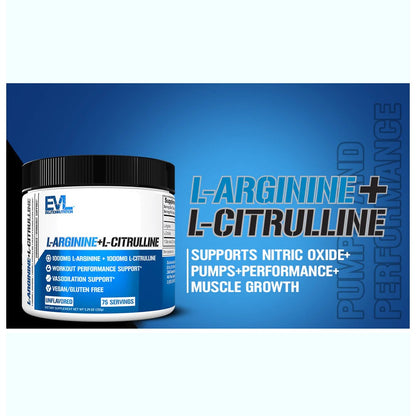 EVLution Nutrition L-Arginine + L-Citrulline