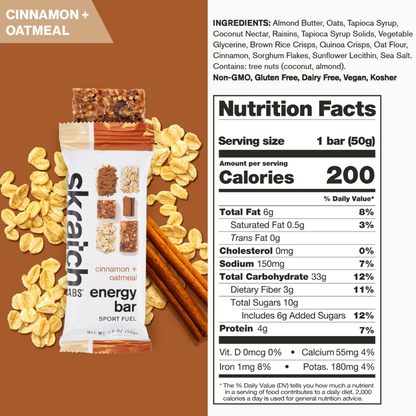 Skratch Labs Energy Bar 3/6 Pack