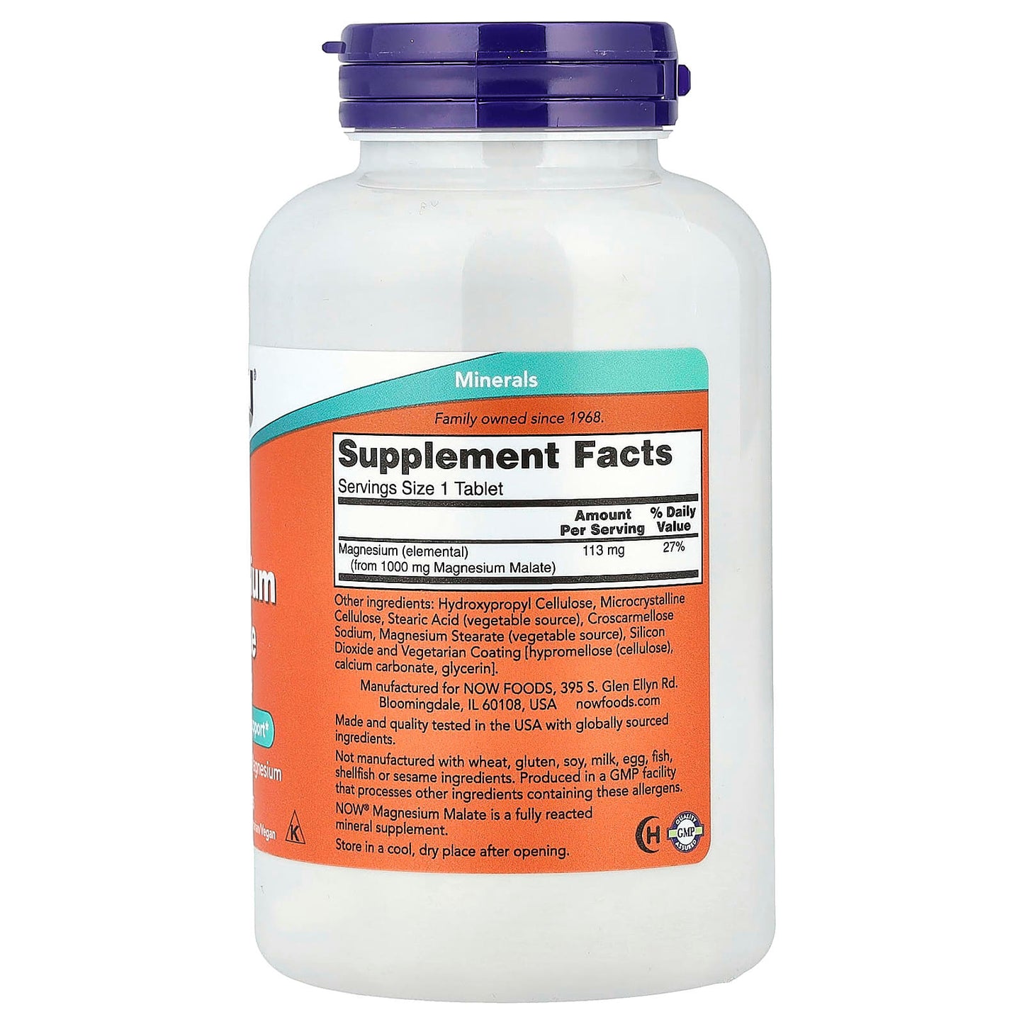 NOW Magnesium Malate