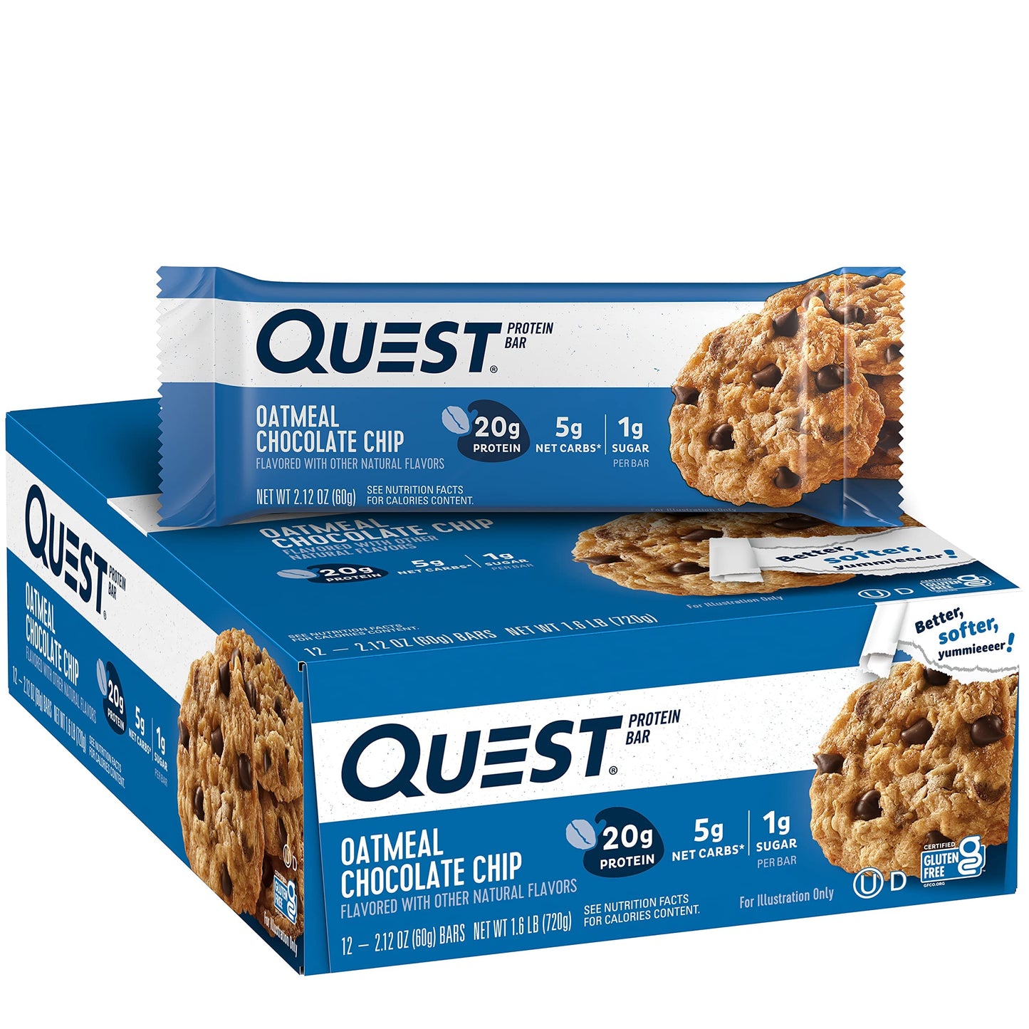 QUEST Nutrition Protein Bar – Low-Carb, High-Protein Snack for Healthy Diets