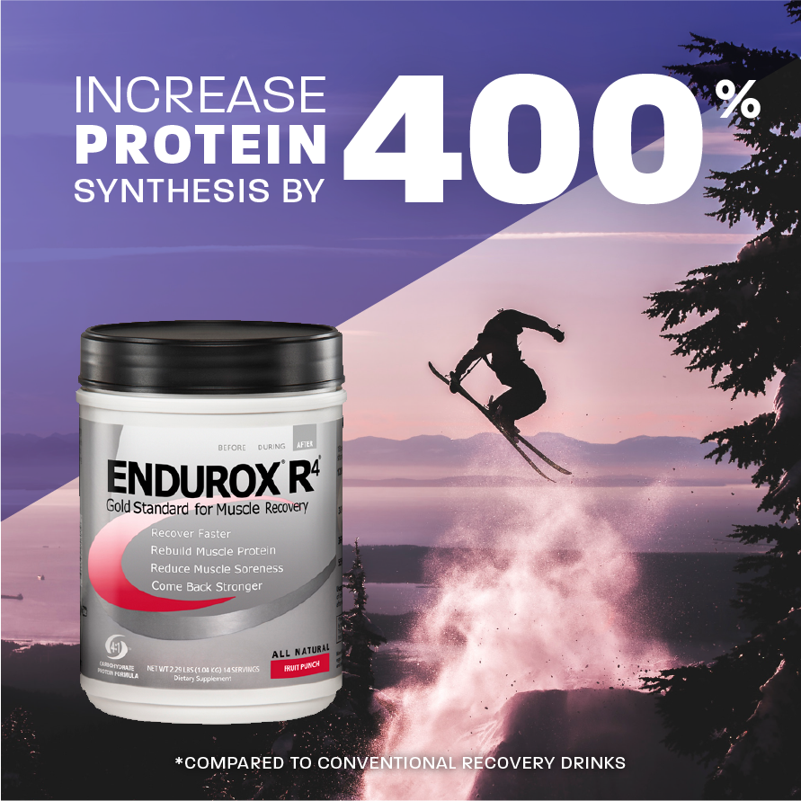 Endurox R4 Recovery Drink Powder for Running, Cycling, Marathon & Endurance Sports, 14 Servings