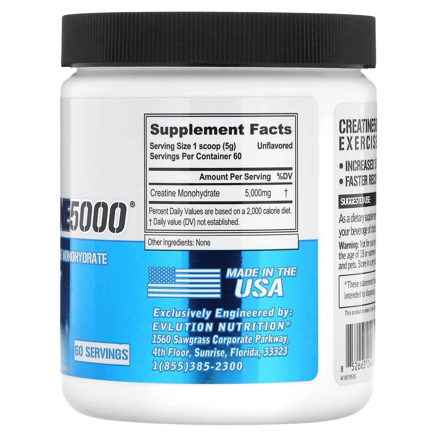 Evlution Nutrition Creatine 5000 Powder