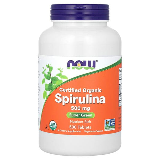 NOW Spirulina 500 Tab